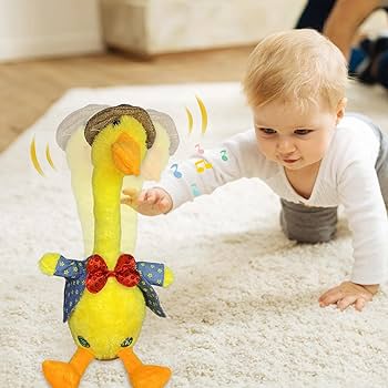 Amazon.co.jp: 話す踊るぬいぐるみ-120曲のアヒルのおもちゃを